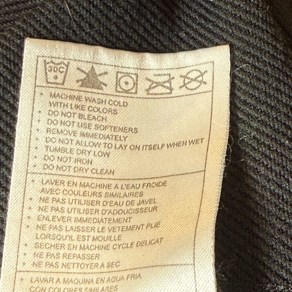 Woolrich Gray 80% Wool Quilted Utility Coat Medium - Picture 7 of 17